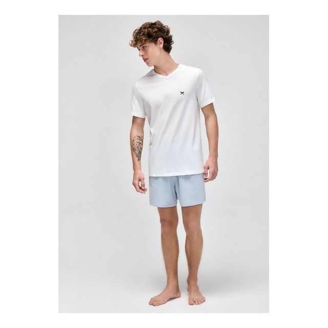 Pijama Masculino Curto Em Malha Hering