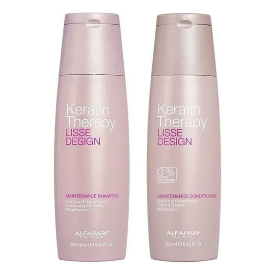 Shampo + Acondondicionador Keratin Therapy  250mlc/u