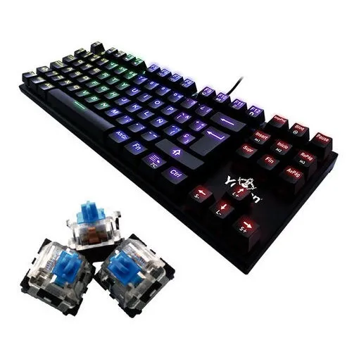Teclado Gamer Yeyian Yat1804 Spark Serie 2000 Mecanic Switc