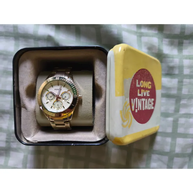 Reloj Fossil Para  Damas Gold