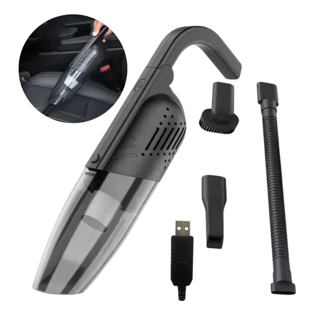 Aspirador D/pó Prático S/fio P/carro, Sofá E Cantos Difíceis