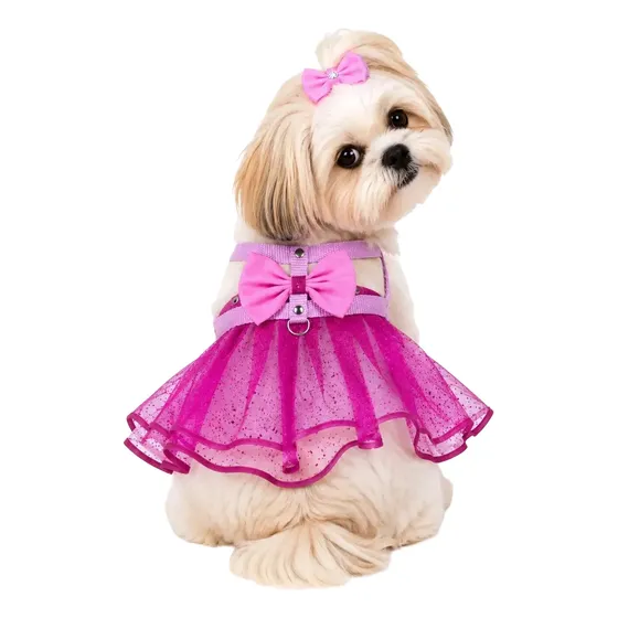 Coleira Peitoral Bailarina - Cachorro Ou Gato