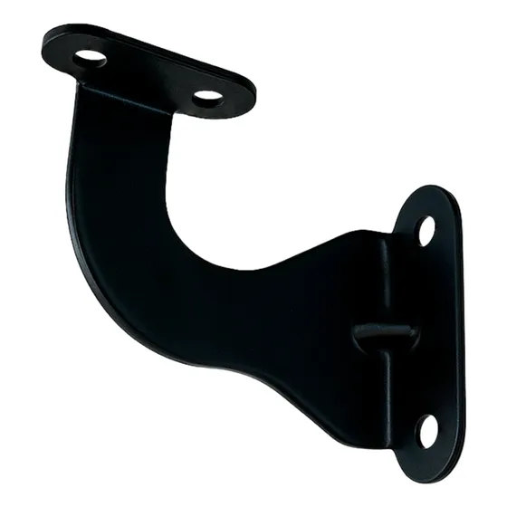 Soporte Metalico Curvo Para Pasamanos De Madera Escalera