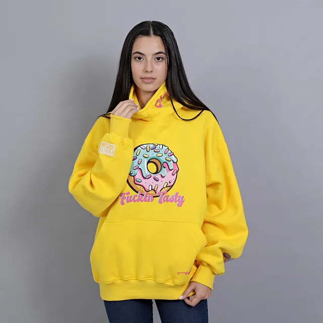 Hoodie Oversize Charlie & Thomy Unisex Mod. Donuts Algodon