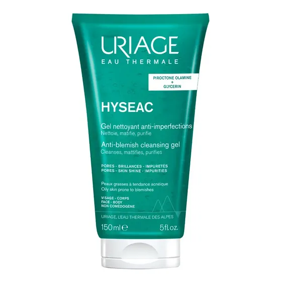Hyseac Gel Limpiador - Uriage - Ml Momento De Aplicación Día/noche Tipo De Piel Mixta