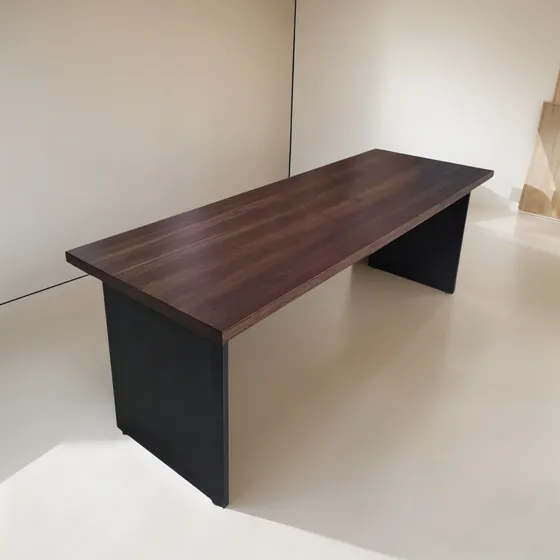 Mesa Madeira Teca Maciça 180x70cm Setup Gamer Computador Top