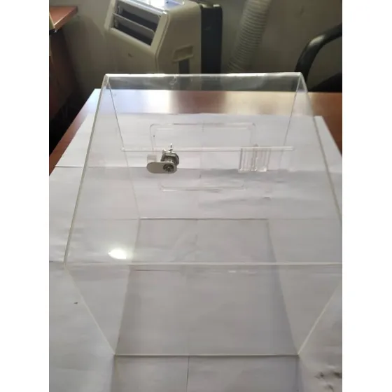 Buzon Para Sigerencias Acrilico Nuevos 18*22*24cm.