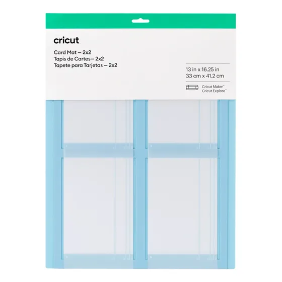 Tapete Alfombrilla Cricut Card Tarjetas 2x2 Maker Explore
