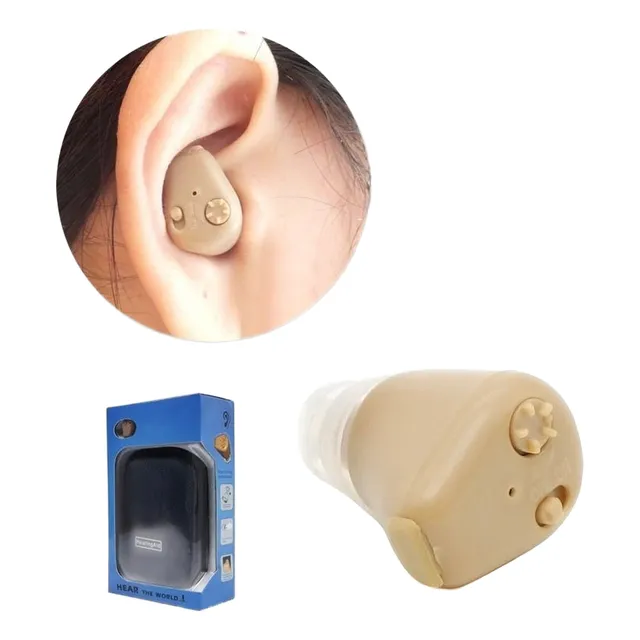 1 Mini Audifono Recargable Sordo Sordera Hipoacusia Axon 1a 