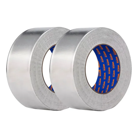 Pack 2 Rollos Cinta Aluminio Aislante 30mt X 48mm Wadfow