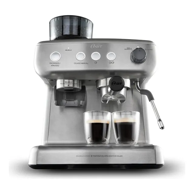 Cafetera Espresso Perfect Brew 15 Molino Integrado Oster