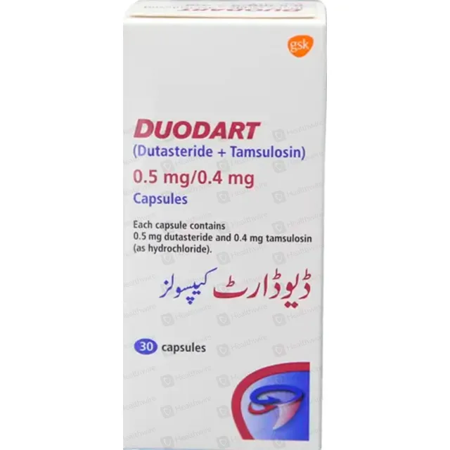 Duodart Tamsulosina X2 60unid