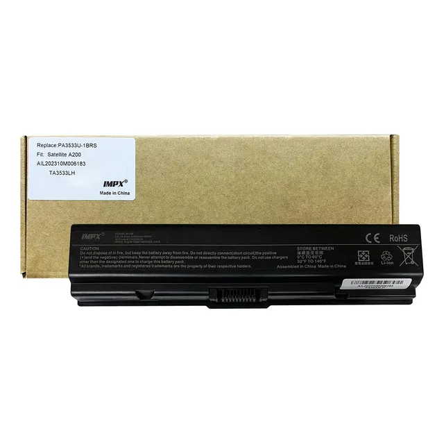 Bateria Pila Toshiba Satellite A200 Pa3793u-1brs L505-gs5035