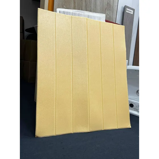 Panel 3d Autoadesivo, Wall Panel Beige Tipo Madera