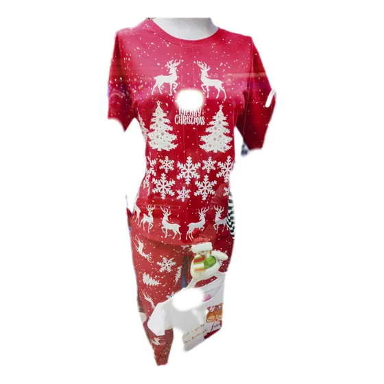Pijama De Navidad Unisex Para Niña Niño Dama Y Caballero
