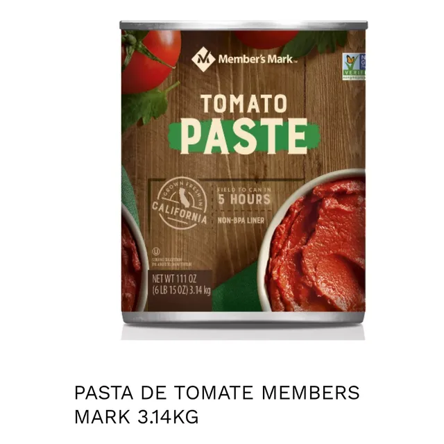 Pasta De Tomate Members Mark 3.14 K