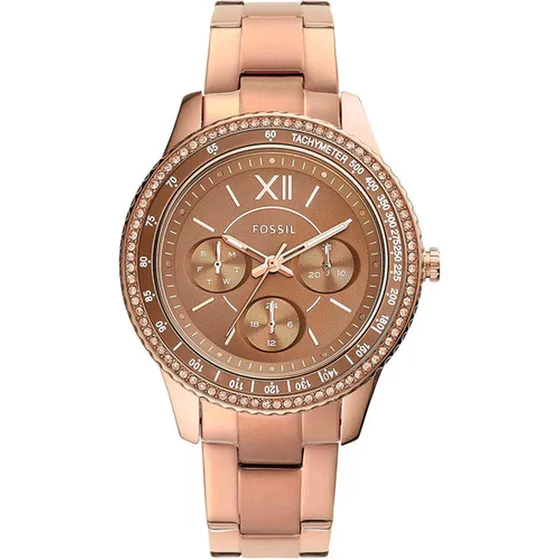 Reloj Fossil Stella Para Mujer Con Pulsera De Acero Inoxidab