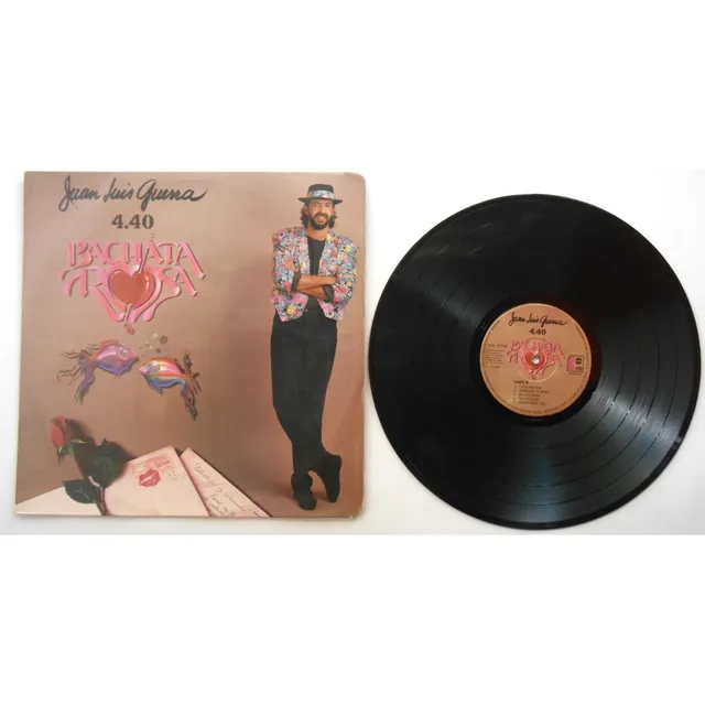 Juan Luis Guerra 4.40 Bachata Rosa Vinilo Edic Colombia 1991