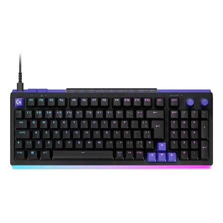Teclado Gamer Com Fio Logitech G512 X 98 DUAL SWAP Magnético/Mecânico - Preto