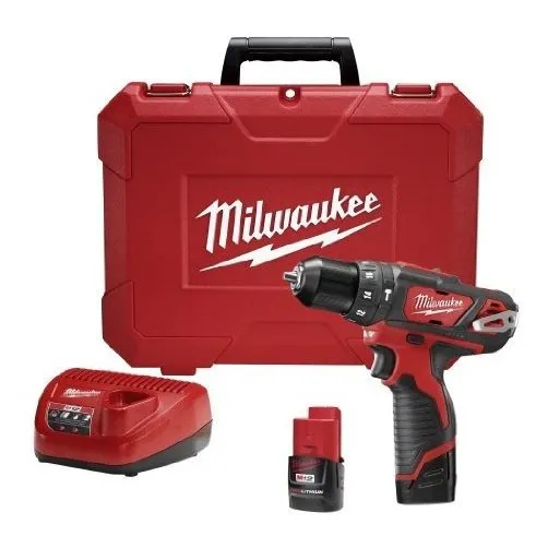 Milwaukee 240822 M12 38 Hammer Dr Driver Kit