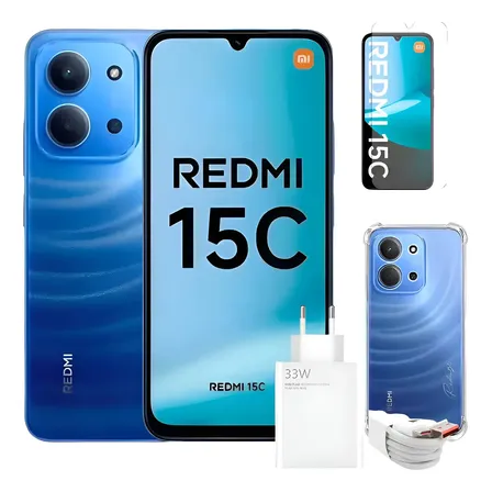 Celular Xiaomi Redmi 15c 8gb Ram 256gb Dual Sim Celular Azul