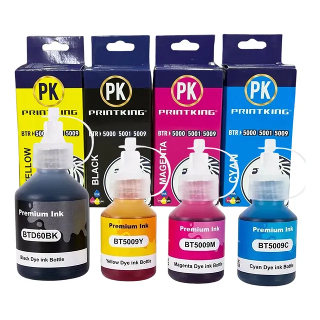 Pack 4 Tintas Para Brothe Dcp-t300 T500w Dcp-t700w Mfc-t800w