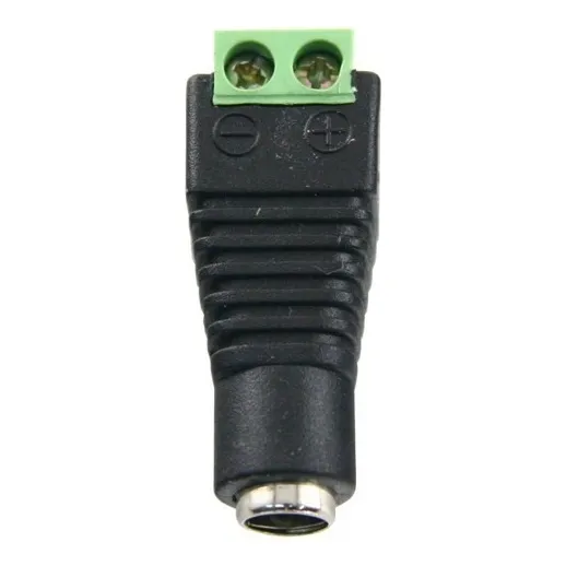100 Pzas De Adaptador Tipo Jack De 3.5 Mm Hembra 12 V Cctv