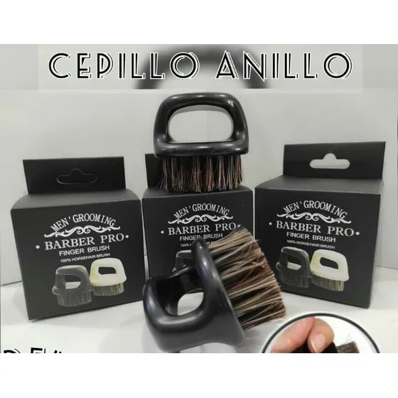 Cepillo Tipo Anillo Para Barbería, Barberos, Peluquería