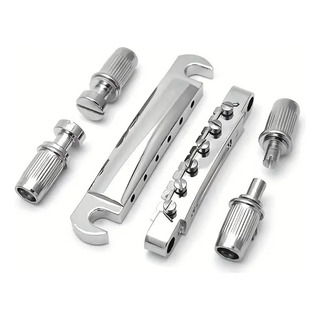 Ponte Cromada Tune-o-matic Para Guitarra Les Paul Lp Ponte Cromada Tune-o-matic Para Guitarra Les Paul Lp