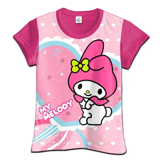 Franela Camisa Niña My Melody En Poliester