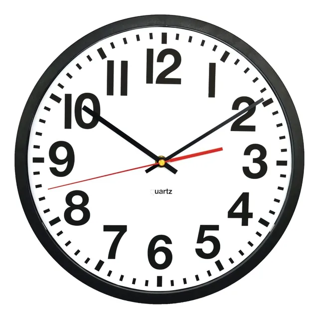 Reloj Pared Comercial Contemporaneo Marco Movimiento Cuarzo