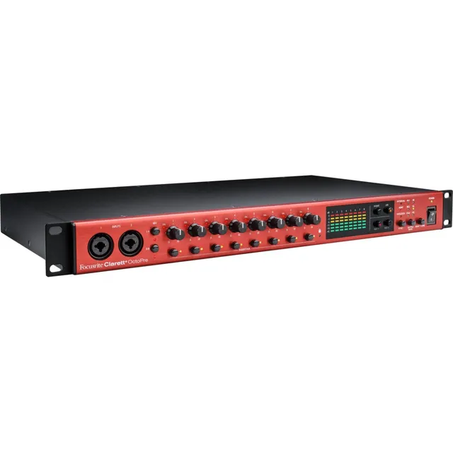 Placa De Sonido Focusrite Clarett+ Octopre Ocho Canales 