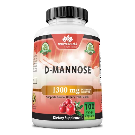Suplemento Naturalife Dmannose 1300mg 100 Capsulas
