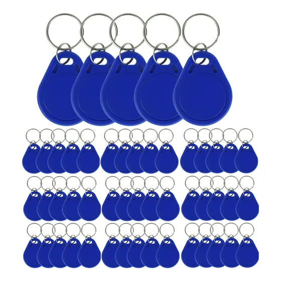 50 Unid. Tag Rfid 13.56mhz Regravável - Necessita Clonadora