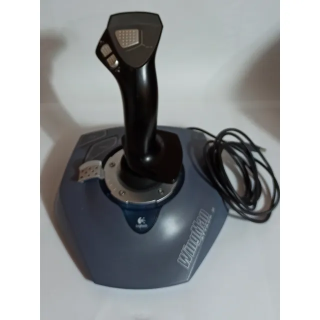 Joystick Logitech Control De Timón Giratorio Usado