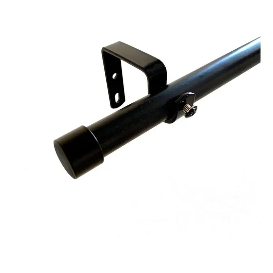 Kit Barral Hierro Baltik 2.40cm 3/4mm Soporte Simple Ventana
