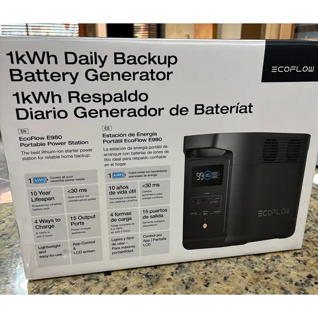Estación De Energía Portátil Recargable Ecoflow River 2