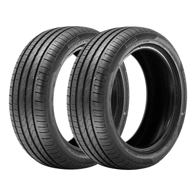 Jogo 2 Pneus Pirelli 225/45r17 91v Cinturato P7 (*) Run Flat