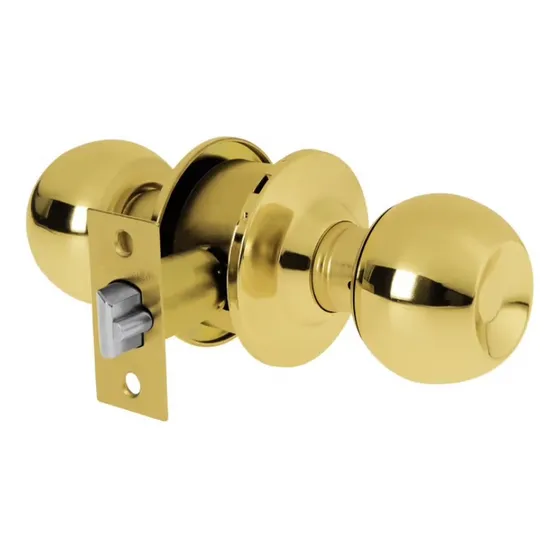 Cerradura Chapa Pomo Metalico Entrada Llave Multipunto