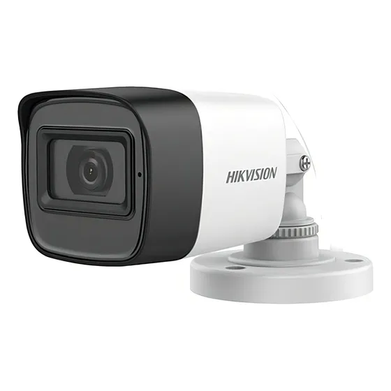 Cámara Hikvision Turbo HD Bullet 1080p Exir Metálica 2.8mm Blanca DS-2CE16D0T-EXIF