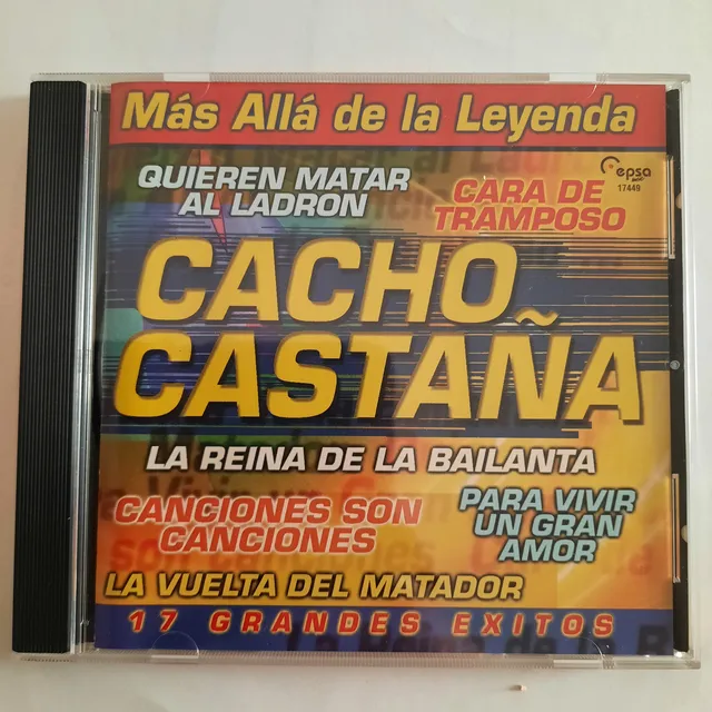 Cacho Castaña Cd 17 Exitos Mas Alla De La Leyenda