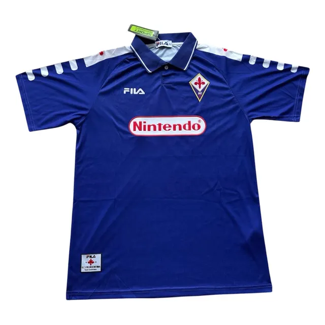 Camiseta De Futbol Retro Fiorentina 1998/99-batistuta