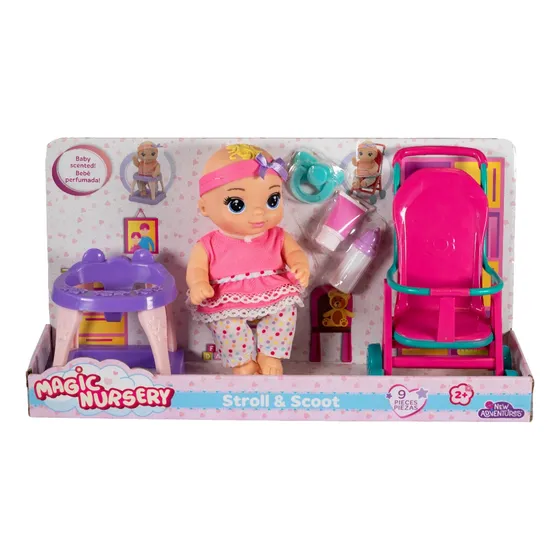 Muñeca Bebe Mis Primeros Paseos 