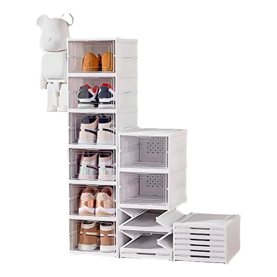 Zapatera Plegable 6 Niveles Una Pieza Firme Sin Instalación