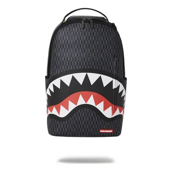 Mochila Sprayground Money Check Gris Savage 910b4944nsz Color Negro