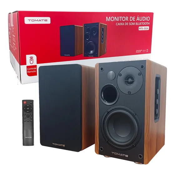 Monitor De Áudio Profissional Caixa De Som 100w Bivolt