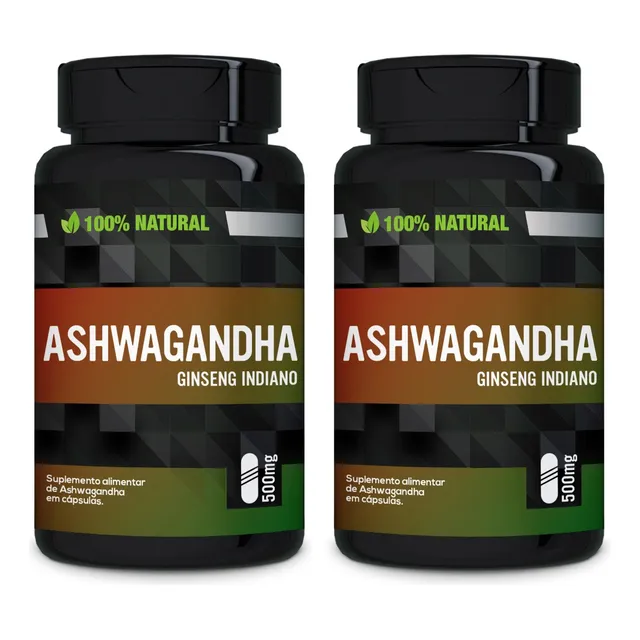 Ashwagandha Ginseng Indiano 500mg 240 Capsulas Bionutri Sabor Sin Sabor