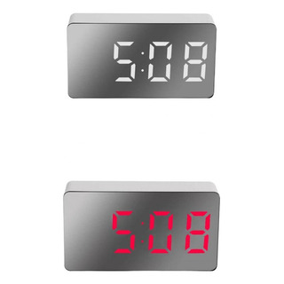 B- 2x Relógios De Cabeceira Digital Led Com Data Portátil B- 2x Relógios De Cabeceira Digital Led Com Data Portátil