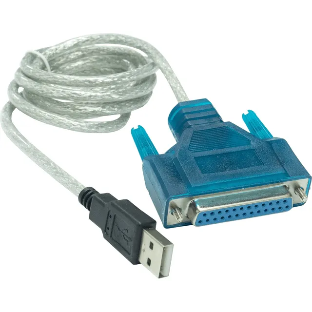 Cable Adaptador Db25 Convertidor Usb A Paralelo De 1.5 Mts