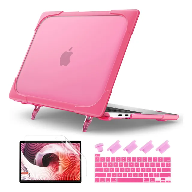 Carcasa Protectora De Macbook  Pro. Rosa